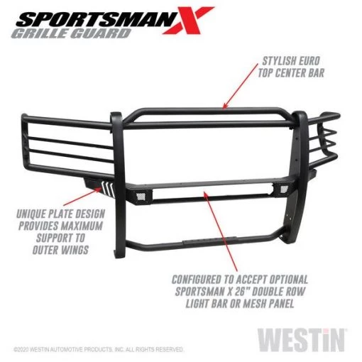 19-C RAM 2500/3500 SPORTSMAN X GRILLE GUARD GRILLE GUARD TEXTURED BLACK