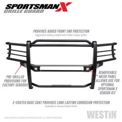 19-C RAM 2500/3500 SPORTSMAN X GRILLE GUARD GRILLE GUARD TEXTURED BLACK