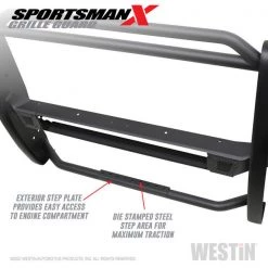 19-C RAM 2500/3500 SPORTSMAN X GRILLE GUARD GRILLE GUARD TEXTURED BLACK
