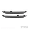 Westin Automotive 07-17 WRANGLER UNLIMITED TEXTURED BLACK TRIPLE TUBE ROCK RAILS