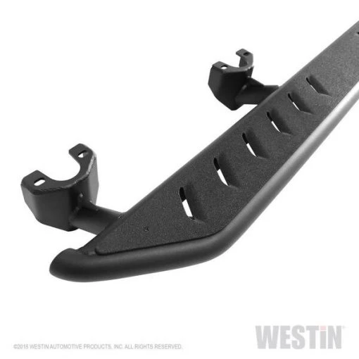 07-17 WRANGLER UNLIMITED TEXTURED BLACK TRIPLE TUBE ROCK RAILS