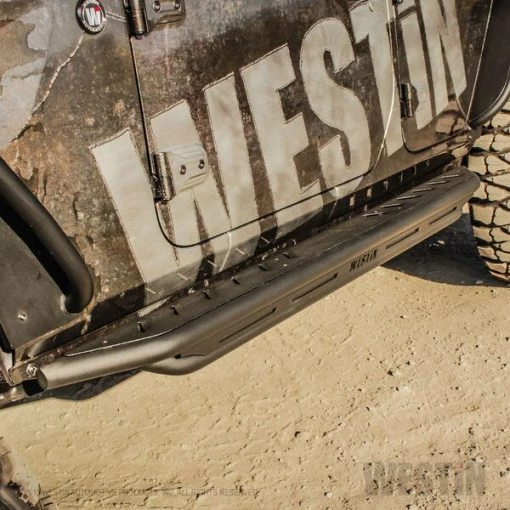 Westin Automotive 18-C WRANGLER UNLIMITED JL 4DR (EXCL 2018 JK) TRIPLE TUBE ROCK RAIL STEPS 1 18-C WRANGLER UNLIMITED JL 4DR (EXCL 2018 JK) TRIPLE TUBE ROCK RAIL STEPS