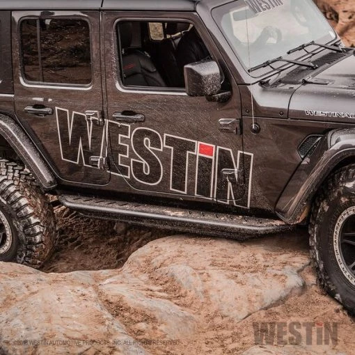 18-C WRANGLER UNLIMITED JL 4DR (EXCL 2018 JK) TRIPLE TUBE ROCK RAIL STEPS