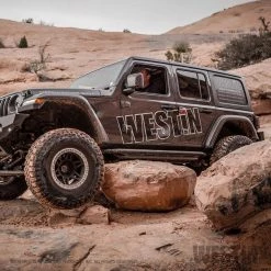 Westin Automotive 18-C WRANGLER UNLIMITED JL 4DR (EXCL 2018 JK) TRIPLE TUBE ROCK RAIL STEPS 9 18-C WRANGLER UNLIMITED JL 4DR (EXCL 2018 JK) TRIPLE TUBE ROCK RAIL STEPS