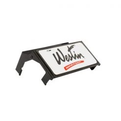 MAX WINCH TRAY LICENSE PLATE BRACKET BLACK