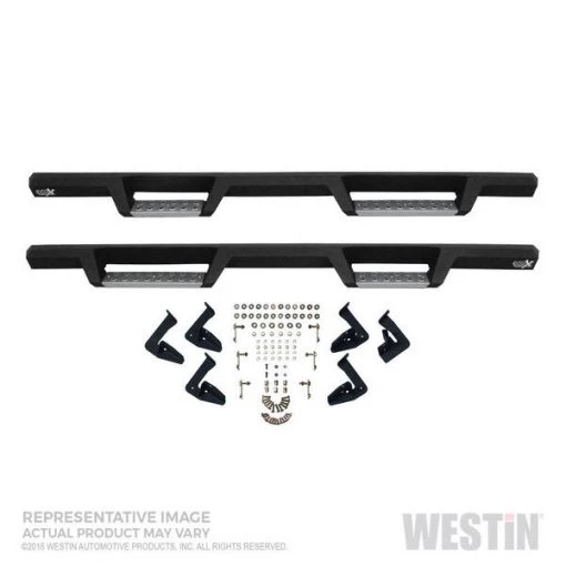 14-C 4RUNNER TRAIL EDITION/4RUNNER SR5/TRD HDX STAINLESS DROP NERF BARS TXT BLK