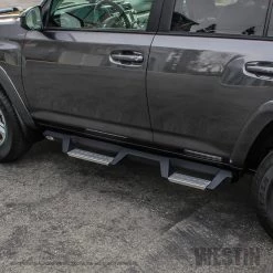 14-C 4RUNNER TRAIL EDITION/4RUNNER SR5/TRD HDX STAINLESS DROP NERF BARS TXT BLK