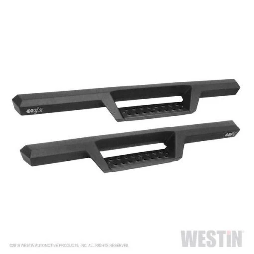 18-C WRANGLER JL 2DR HDX DROP NERF STEP BARS TEXTURED BLACK