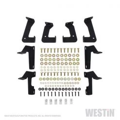 18-C WRANGLER JL 2DR HDX DROP NERF STEP BARS TEXTURED BLACK