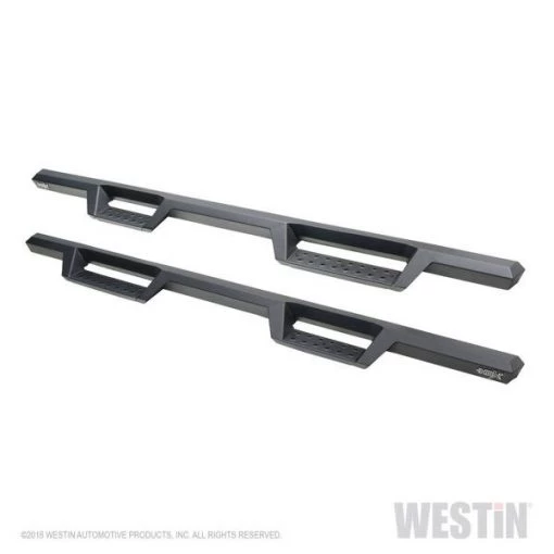 19-C SILVERADO/SIERRA 1500/20-C SILVERADO/SIERRA 2500/3500 CREW CAB TXT BLACK HDX DROP NERF BARS