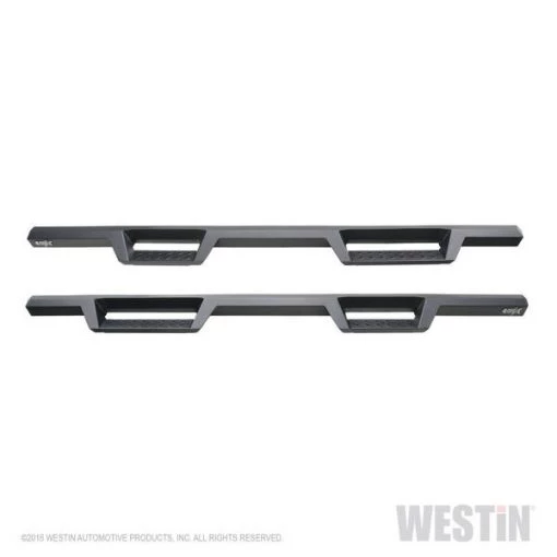 19-C SILVERADO/SIERRA 1500/20-C SILVERADO/SIERRA 2500/3500 CREW CAB TXT BLACK HDX DROP NERF BARS