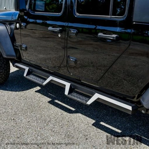 20-C GLADIATOR TEXTURED BLACK HDX DROP NERF STEP BARS