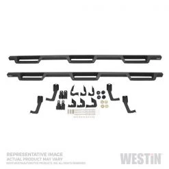 09-C RAM 1500 CREW CAB(5.7 FT BED)DRILL REQ TEXT BLK HDX DROP WTW NERF STEP BARS