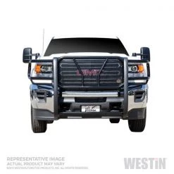 07-10 SIERRA 2500/3500 HD HDX GRILL GUARD BLACK