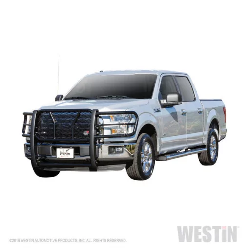 15-C F150 W/FRONT CAMERA BLACK HDX GRILLE GUARD