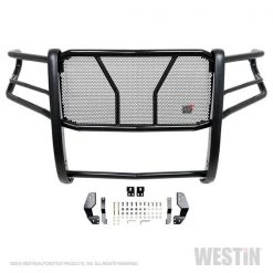 Westin Automotive 19-C SIERRA 1500 BLACK HDX GRILLE GUARD(DOES NOT WORK WITH SENSORS 8 19-C SIERRA 1500 BLACK HDX GRILLE GUARD(DOES NOT WORK WITH SENSORS