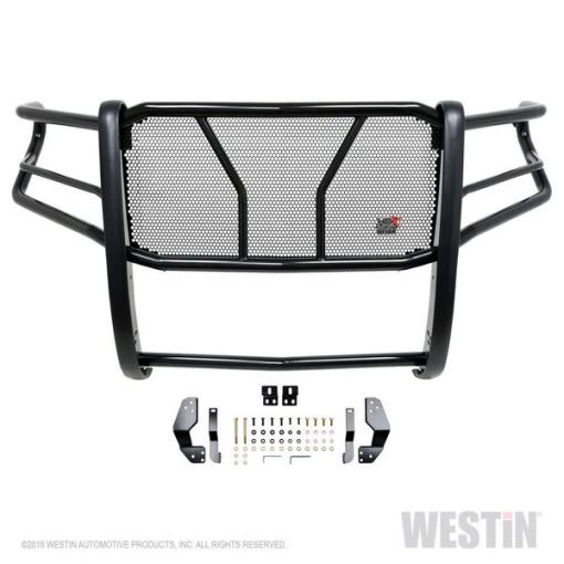 19-C SIERRA 1500 BLACK HDX GRILLE GUARD(DOES NOT WORK WITH SENSORS