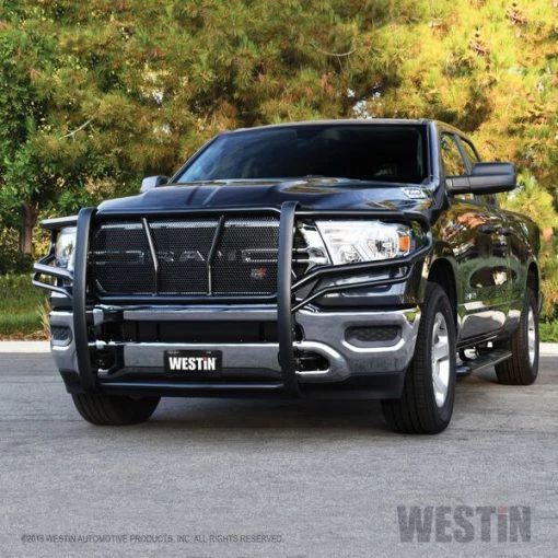 19-C RAM 1500 HDX GRILLE GUARD BLACK