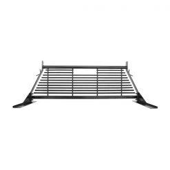 99-18 SILVERADO/SIERRA/04-C F150/07-C TUNDRA HDX LOUVERED HEADACHE RACK BLACK