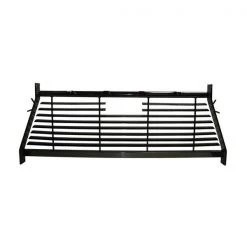 99-18 SILVERADO/SIERRA/04-C F150/07-C TUNDRA HDX LOUVERED HEADACHE RACK BLACK