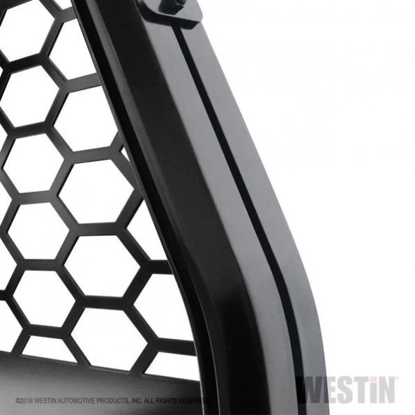 (BOX 1 OF 2)07-C SILVERADO 1500/2500/3500 2007-2018 BLACK HLR TRUCK RACK