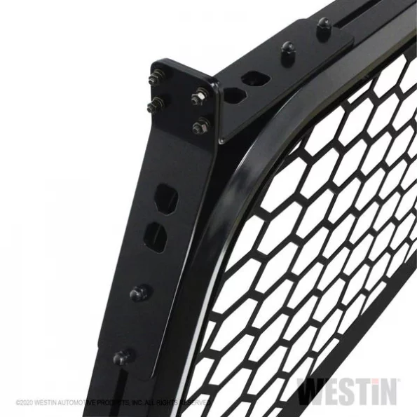 20-C SILVERADO/SIERRA 2500/3500 HLR TRUCK RACK BLACK