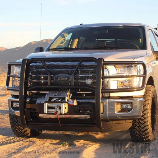 (KIT) 15-C F150 HDX WINCH MOUNT GRILLE GUARD-BLACK