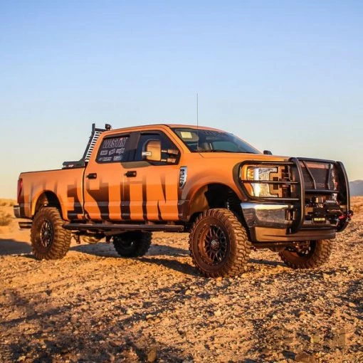 17-18 F250/F350 SUPER DUTY HDX WINCH MOUNT GRILLE GUARD – BLACK (BOX 1 OF 2)