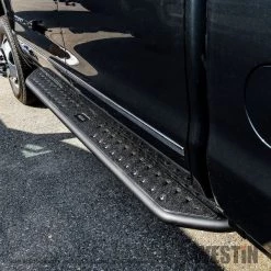 14-18 SILVERADO/SIERRA 1500/15-C SILV/SIERRA 2500/3500 CREW TEXTURED BLACK OUTLAW NERF STEP BARS