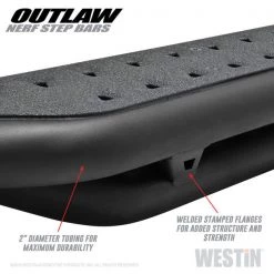 14-C 4RUNNER SR5/TRD/TRD PRO(EXCL LIMITED & NIGHTSHADE)TEXTURED BLACK OUTLAW NERF STEP BARS