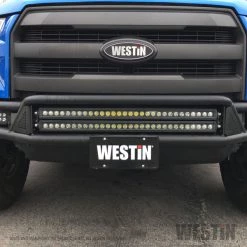 Westin Automotive ACCESSORY FOR OUTLAW FRONT BUMPER OUTLAW BUMPER LICENSE PLATE MOUNT TXT BLK