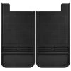 Husky Liner RUBBER REAR MUD FLAPS - 12IN W/O WEIGHT MUDDOG MUD FLAPS
