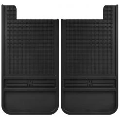 Husky Liner RUBBER REAR MUD FLAPS - 12IN W/O WEIGHT MUDDOG MUD FLAPS