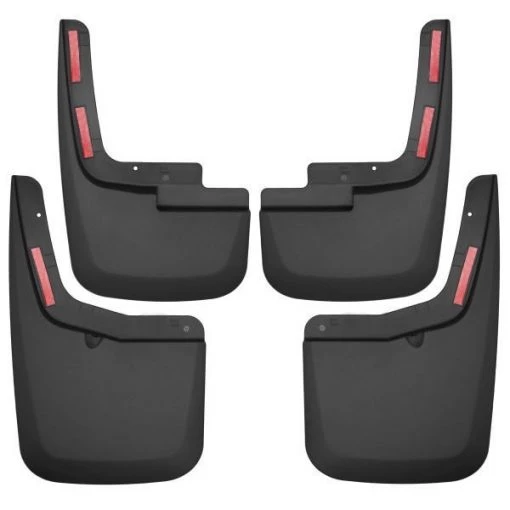 15-C F150 W/FLARES FRONT AND REAR CUSTOM MUD GUARD COMBO SETS