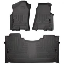 19-C RAM 1500 CREW CAB FRONT & 2ND SEAT FLOOR LINERS WEATHERBEATER SER