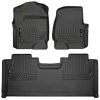 Husky Liner 17-C F250/F350/F450 SUPER DUTY SUPERCAB FRONT & 2ND SEAT FLOOR LINERS