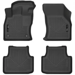 Husky Liner 19-C JETTA FRONT & 2ND SEAT FLOOR LINERS WEATHERBEATER SERIES BLACK