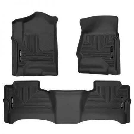 Husky Liner 14-17 SILVERADO/SIERRA CREW CAB FRONT/2ND SEAT FLOOR LINERS, 2ND ROW O