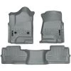 Husky Liner 14-17 SILVERADO/SIERRA 1500/2500/3500 DOUBLE CAB FRONT/2ND SEAT LINERS