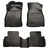 Husky Liner 11-15 JUKE CUSTOM MOLDED FRONT/2ND SEAT FLOOR LINERS BLACK