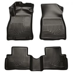 11-15 JUKE CUSTOM MOLDED FRONT/2ND SEAT FLOOR LINERS BLACK