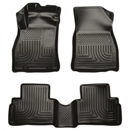 Husky Liner 11-15 JUKE CUSTOM MOLDED FRONT/2ND SEAT FLOOR LINERS BLACK