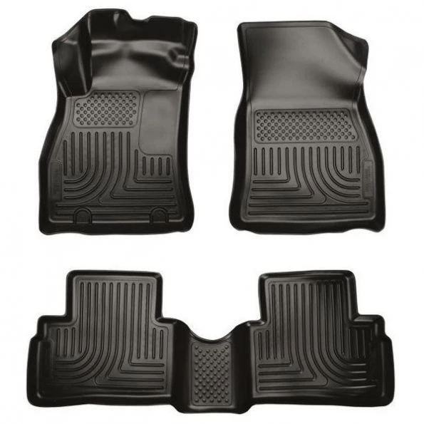 11-15 JUKE CUSTOM MOLDED FRONT/2ND SEAT FLOOR LINERS BLACK