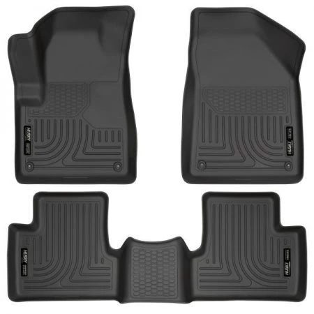 Husky Liner 14-15 CHEROKEE FRONT & 2ND SEAT FLOOR LINERS BLACK