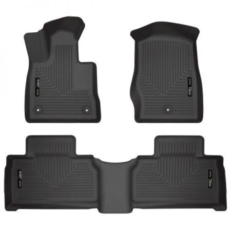 Husky Liner 20-C EXPLORER FRONT & 2ND SEAT FLOOR LINERS BLACK