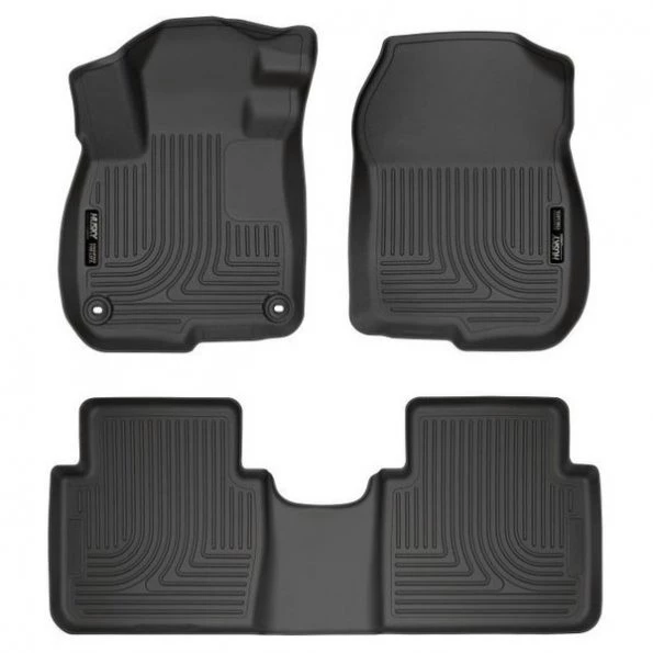 17-18 CR-V FRONT & 2ND SEAT FLOOR LINERS WEATHERBEATER SERIES BLACK