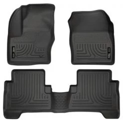 13-C ESCAPE WEATHERBEATER FRONT & 2ND SEAT FLOOR LINER BLACK