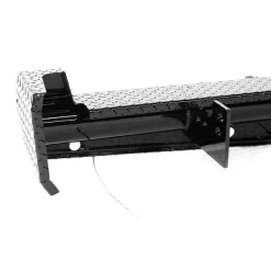 17-C F250/F350 SD LEGEND REAR BUMPER W/SENSOR PLUGS BLACK