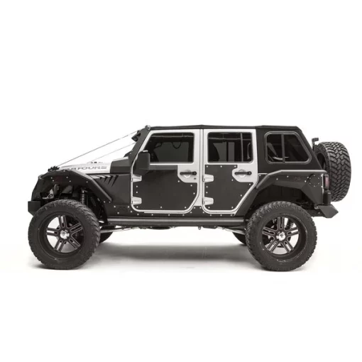 07-17 JEEP JK LIMB RISER MATTE BLACK