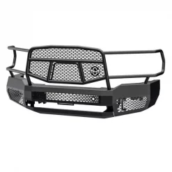 19-C RAM 2500/3500 MIDNIGHT FRONT BUMPER WITH GRILLE GUARD